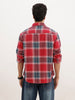 Comfort Fit Checkered Shirt | Red