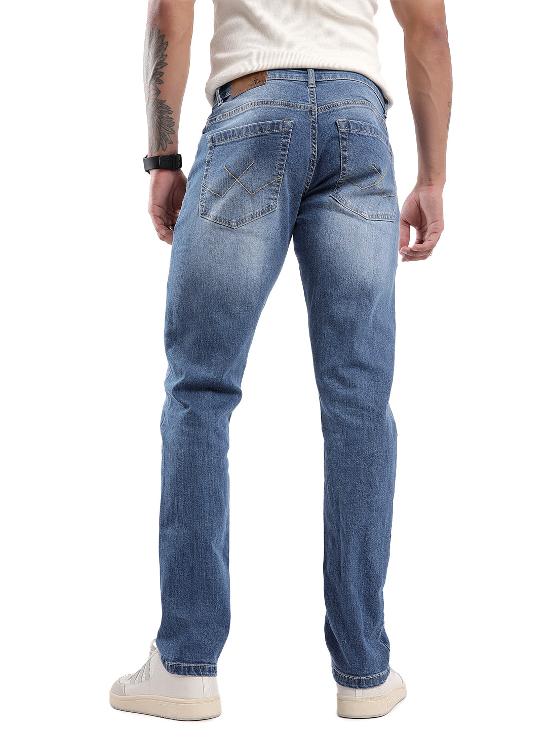 Blue Flex Casual Jeans