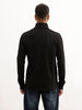 Solid Turtle Neck T-Shirt | Black