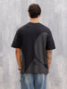 Graphic Printed Tshirt With Back Print | Black