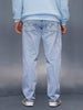 Men Casual Anti Fit Jeans With Tonal Embroidery | Super Stone
