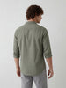 Solid Regular Fit Full Sleeve Shirt | Green