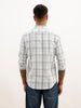 Regular Fit Checkered Shirt | White