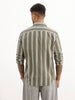 Classic Slim Fit Checkered Shirt | Olive