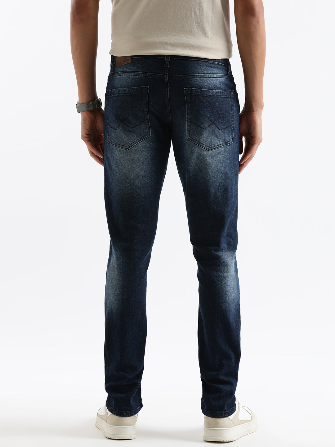 Faded Blue Slim Fit Jeans