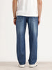 Loose Fit Denim Jeans | Light Blue