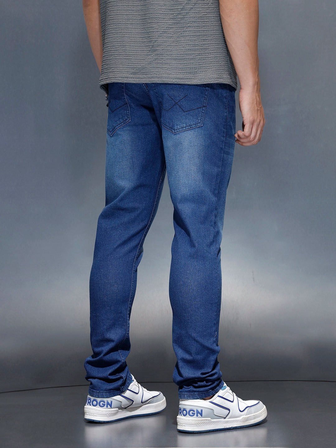 Men's Casual Relaxed Fit Jeans | Blue