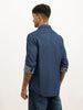 Classic Slim Fit Denim Shirt | Blue