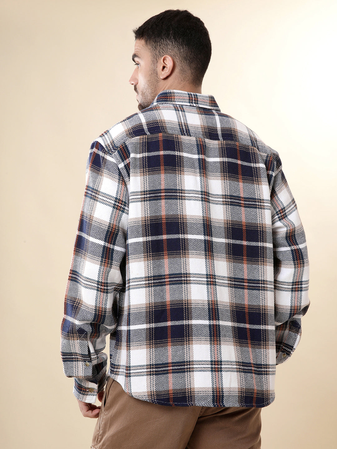 Ice Blue Classic Checked Shirt