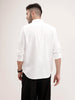 Slim Fit Full Sleeve Shirt | White