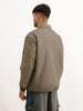 Solid Comfort Fit Puffer Jacket | Olive