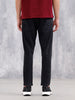 Men Casual Skinny Crop Jeans | Black
