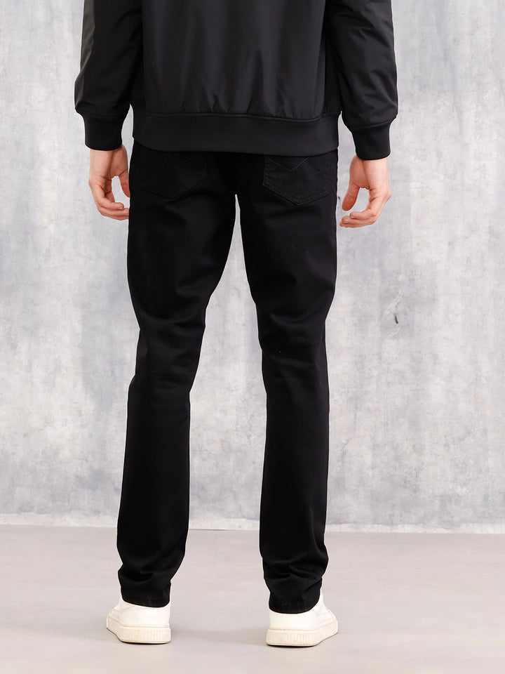 Slim Fit Stay Black Jeans  |  Black