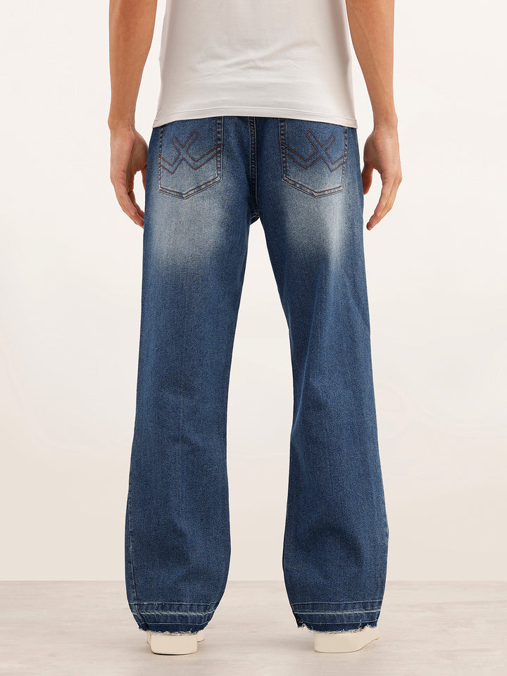 Classic Bootcut Denim Jeans | Blue