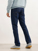 Solid Straight Fit Denim Jeans | Blue