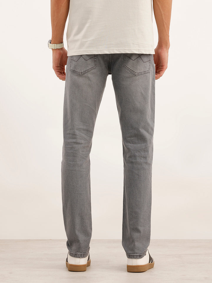 Faded Slim Fit Denim Jeans | Grey