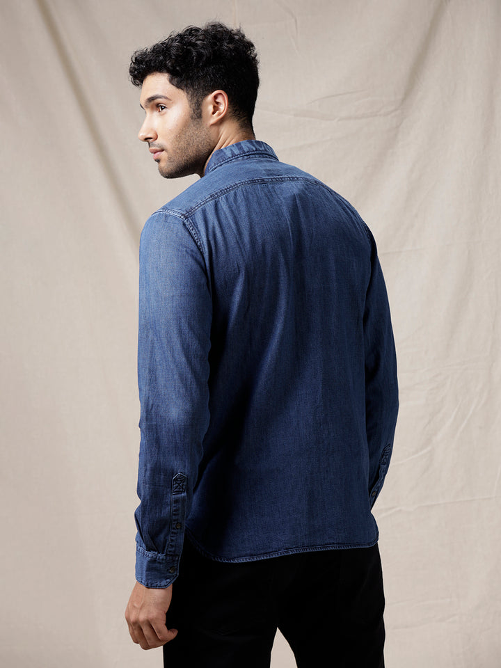 Ultramarine Casual Cotton Shirt