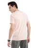 Peach Wrogn Route Slim Fit T-Shirt