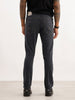 Contrast Stitch Slim Tapered Fit Denim Jeans | Grey