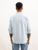 Classic Solid Double Placket Shirt | Blue