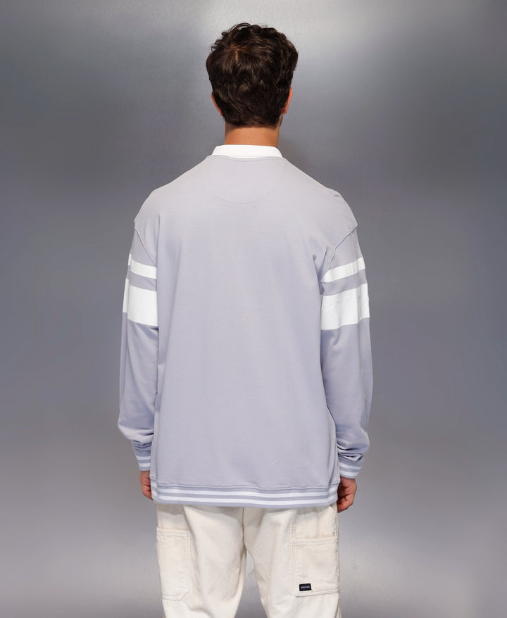 Classic Long Sleeve Polo T-Shirt   |  Purple