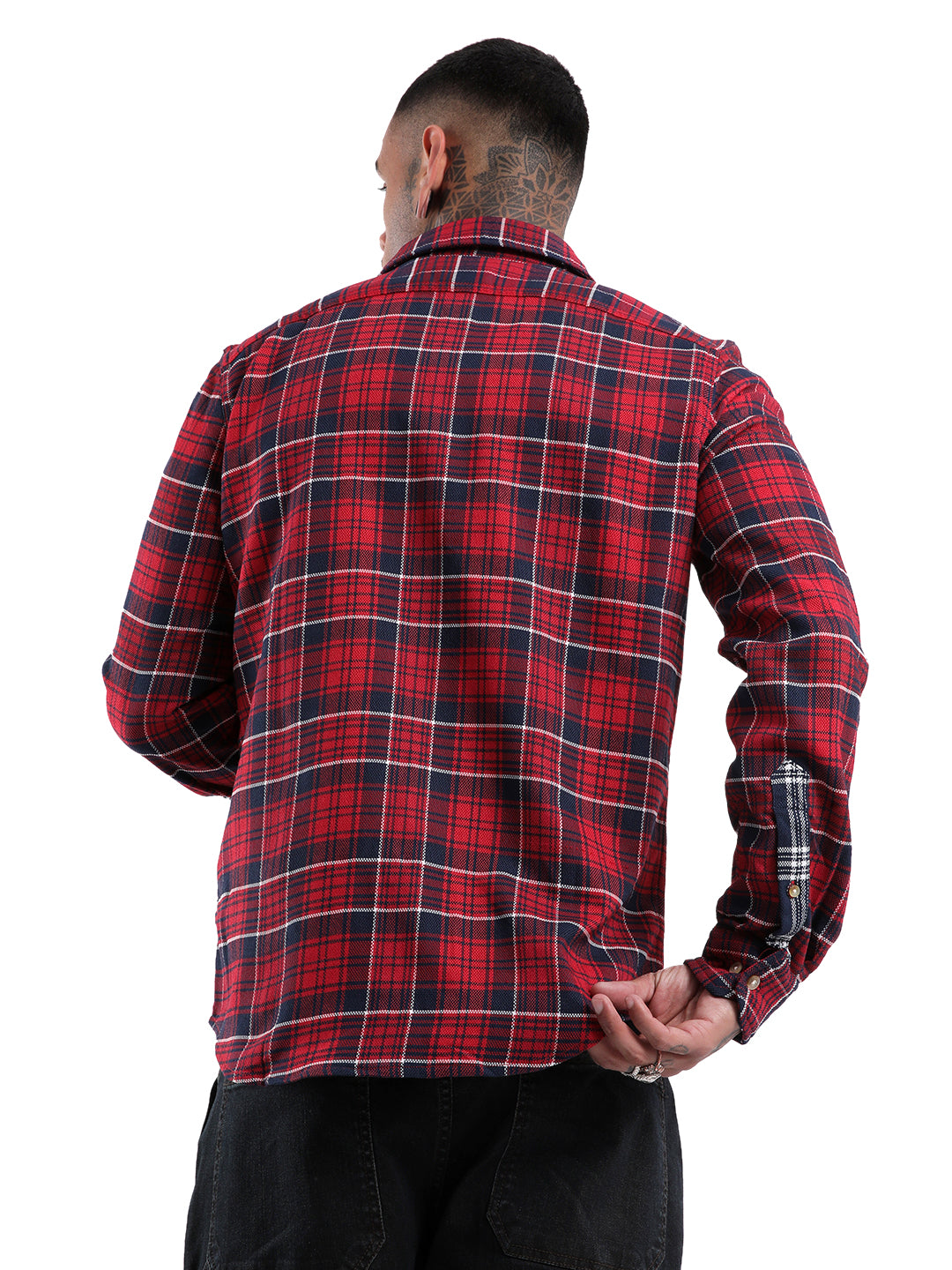 Red Checks Casual Shirt