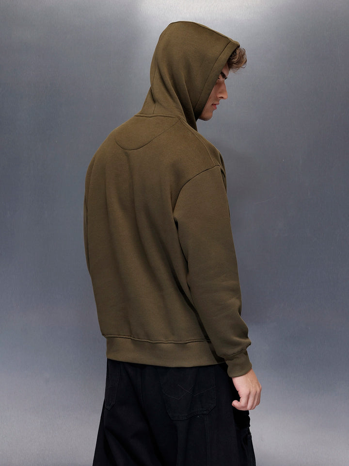 Men’s Olive Core Emblem Hoodie | Olive