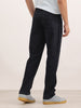 Anti Fit Contast Stitch Denim Jeans | Dark Blue