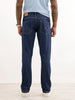Solid Straight Fit Denim Jeans | Blue