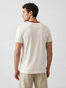 Slim Fit Placement Printed T-Shirt | Off White