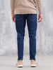 Men's Skinny Crop Casual Jeans | Dark Stone