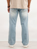 Anti Fit Faded Denim Jeans | Light Blue