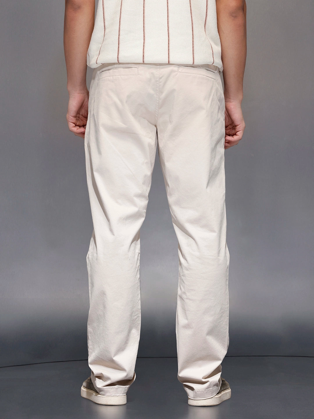 Men’s relax fit trousers | Beige