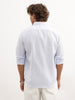 Slim Fit Solid Shirt | Light Blue