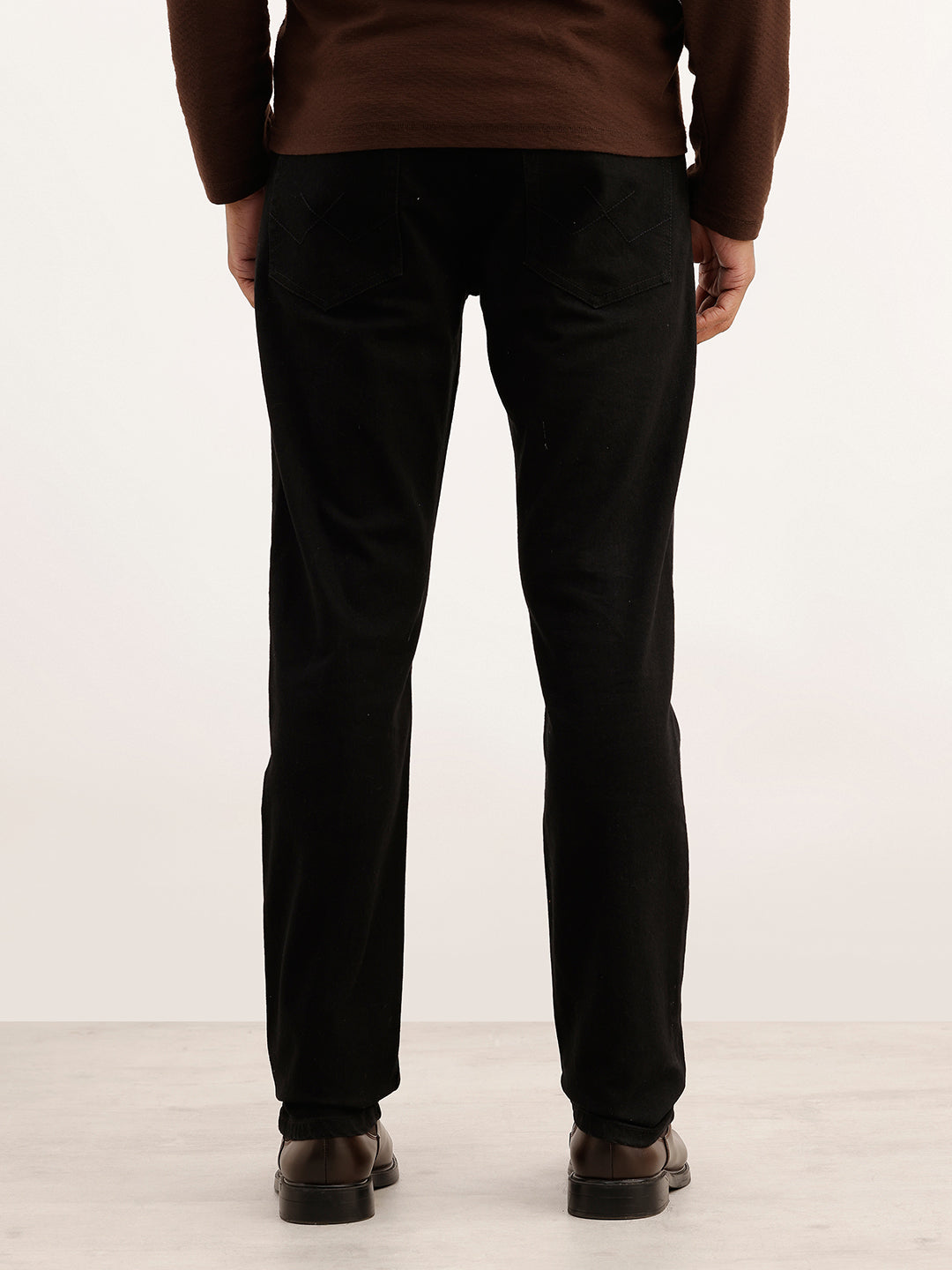 Faded Slim Fit Denim Jeans | Black