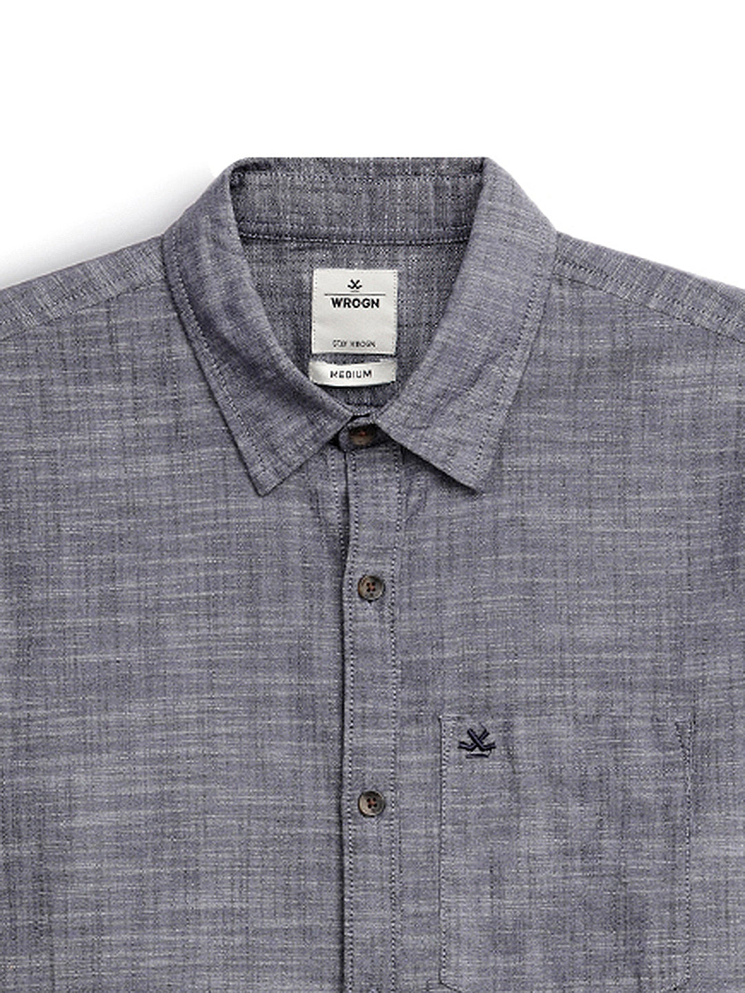 Classic Melange Long Sleeve Shirt