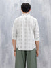 Printed Men's Casual Slim Fit Shirt | Off White