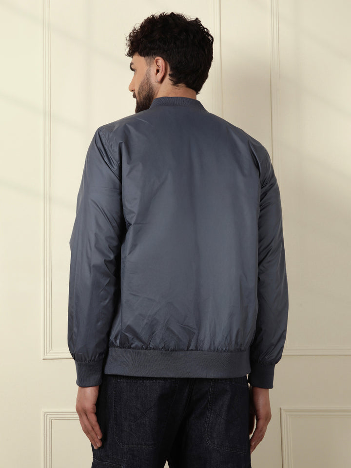 Classic Nylon Bomber Jacket