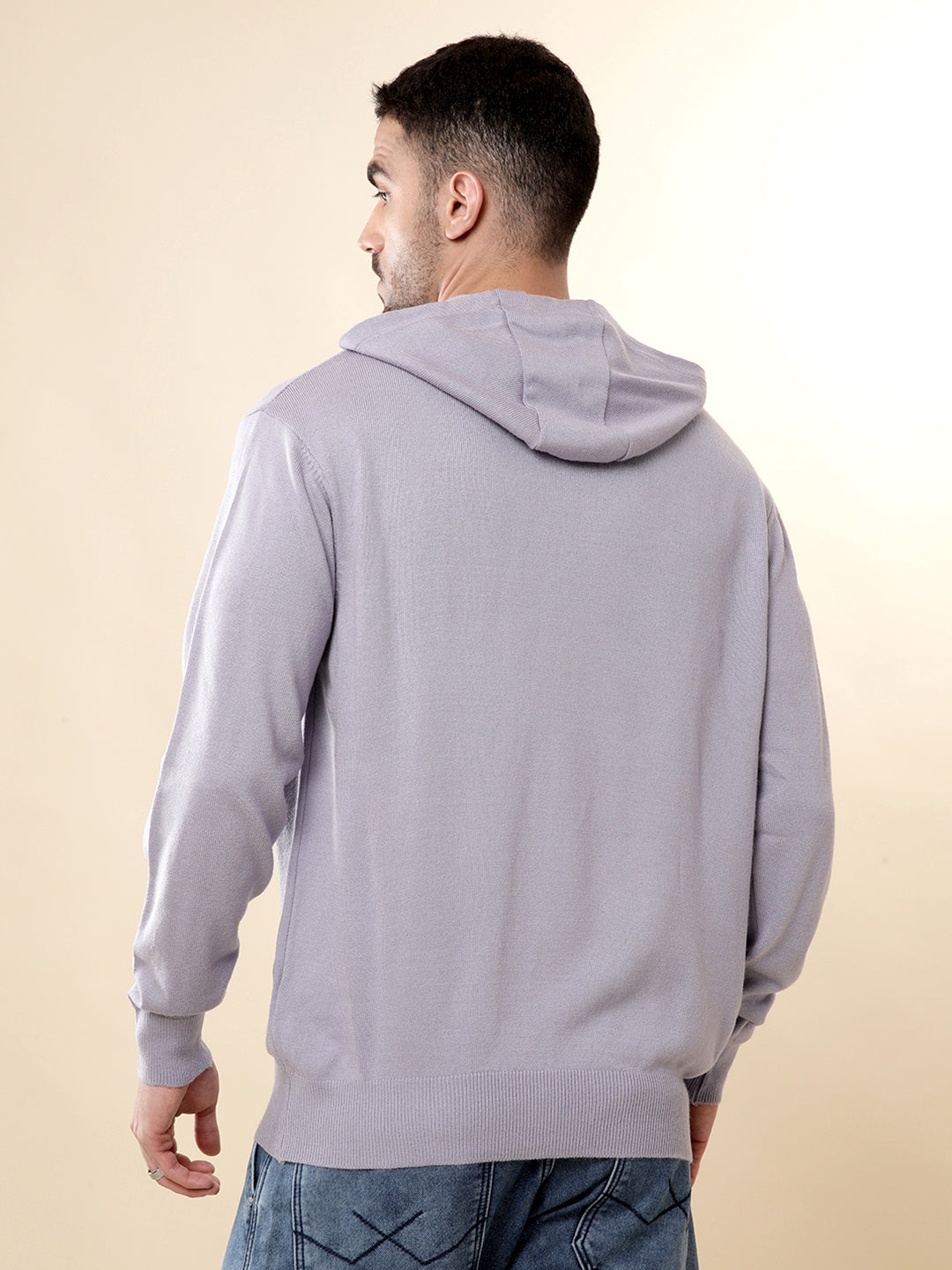 Solid Lavender Comfort Hoodie