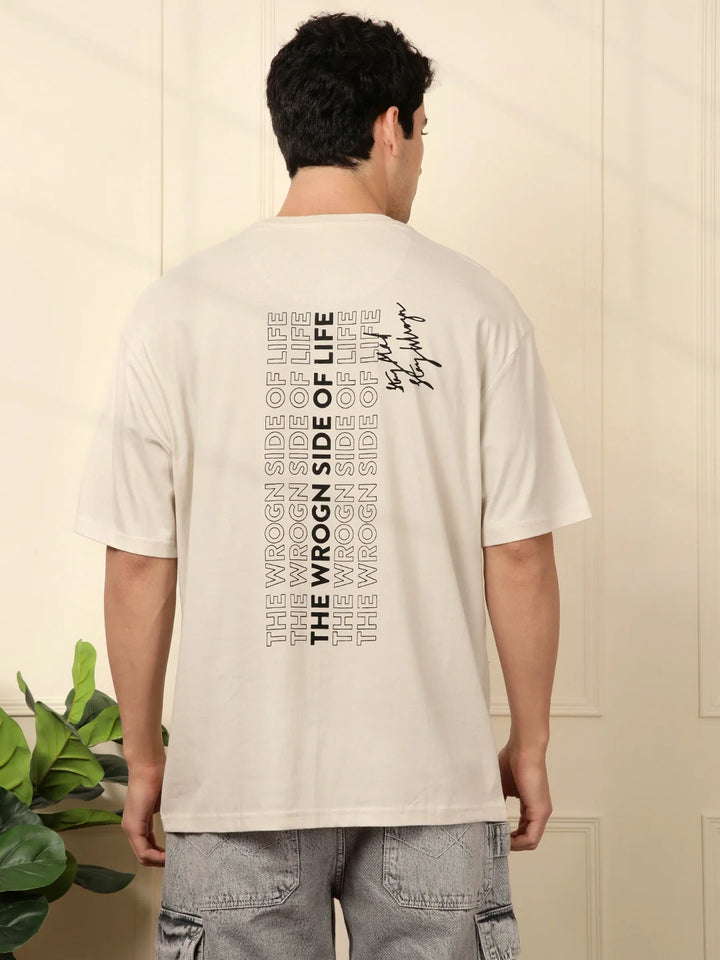 Wrogn Side of Life Oversized T-Shirt