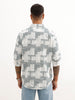 Regular Fit AOP Shirt | Blue