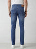 Straight Fit Denim Jeans | Blue
