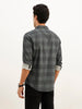 Regular Fit Checkered Shirt | Green