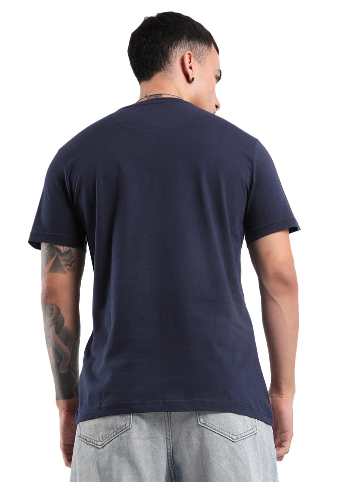 Wrogn Stitch Printed T-Shirt