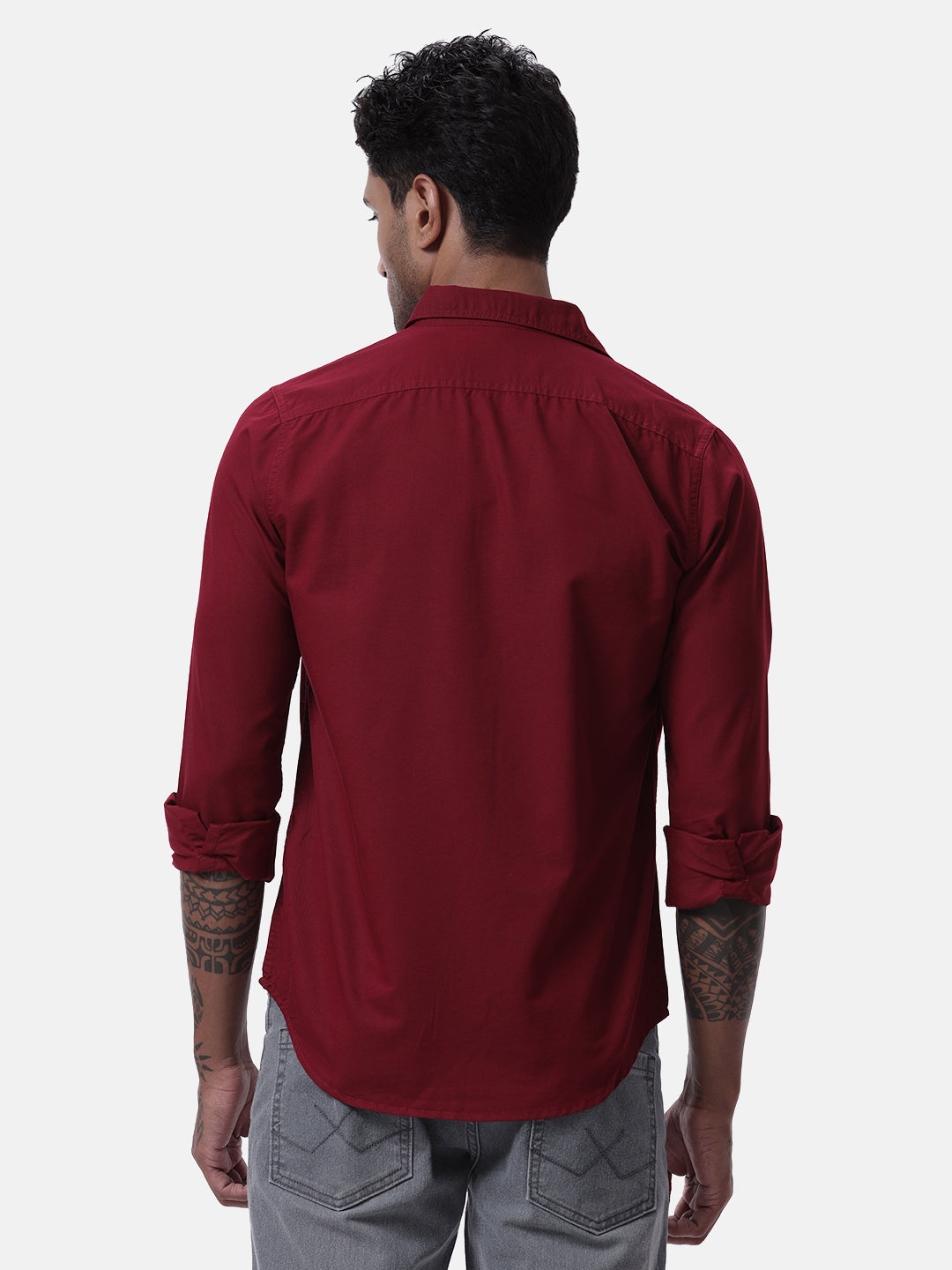 Solid Wine Premium Shirt