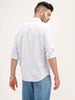Classic Regular Fit Striped Shirt | Blue