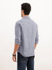 Solid Regular Fit Full Sleeve Shirt | Grey | WWSH9149F