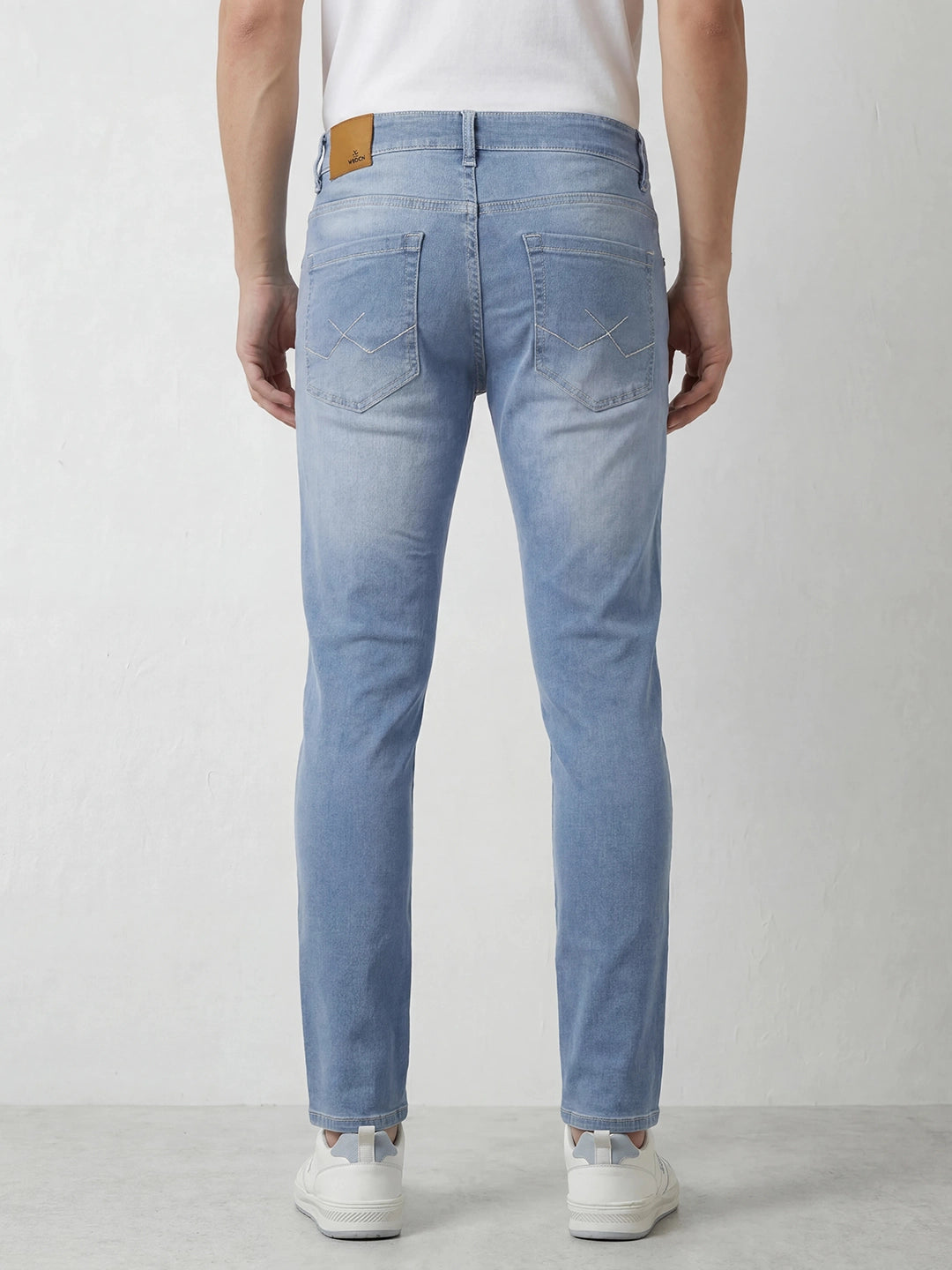 Classic Slim Fit Denim Jeans | Light Blue