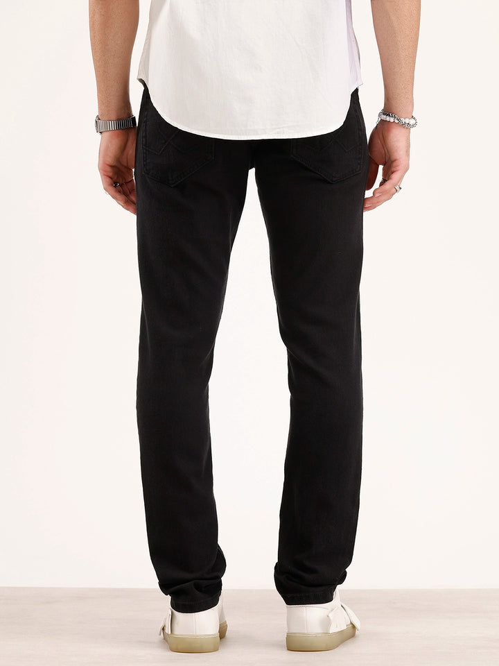 Skinny Fit Denim Jeans | Black