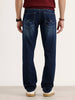 Straight Fit Denim Jeans | Blue